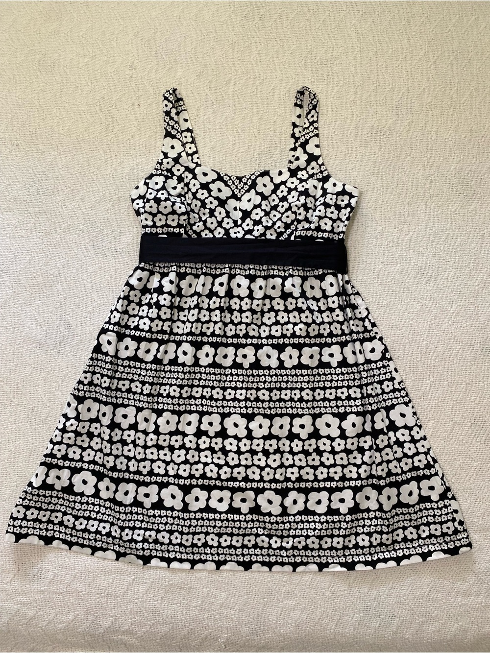 Motherhood Maternity SzL Floral Maternity Dress Stretch Empire Waist Baby Shower